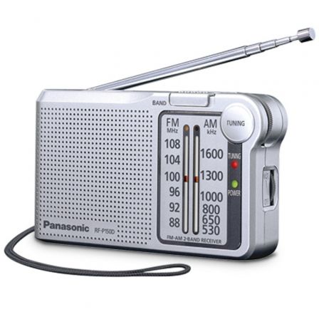 Panasonic RF-P150D Radio Portátil AM/FM Plata Panasonic RF-P150D Radio Portátil AM/FM Plata
